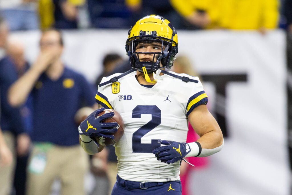 Blake Corum ranked the 3rd-best running back for the NFL Draft