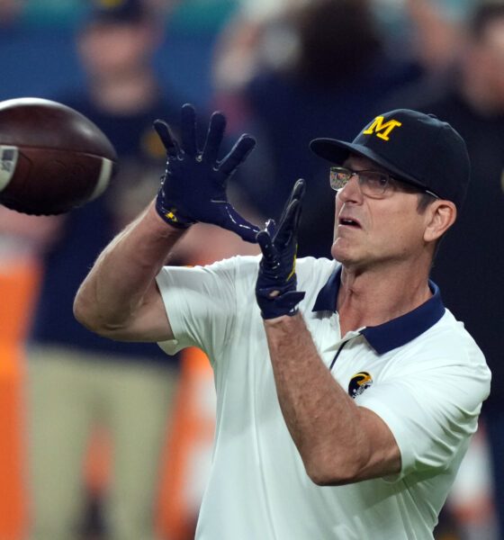 Jim Harbaugh of Michigan football
