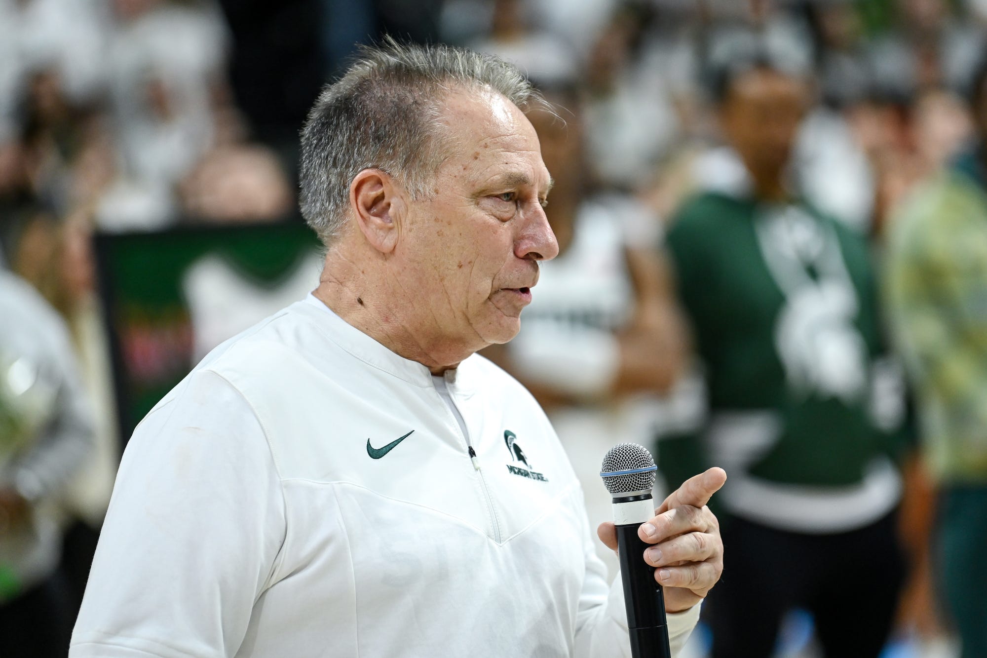 Tom Izzo quotes Bo Schembechler on Michigan State's Senior Day