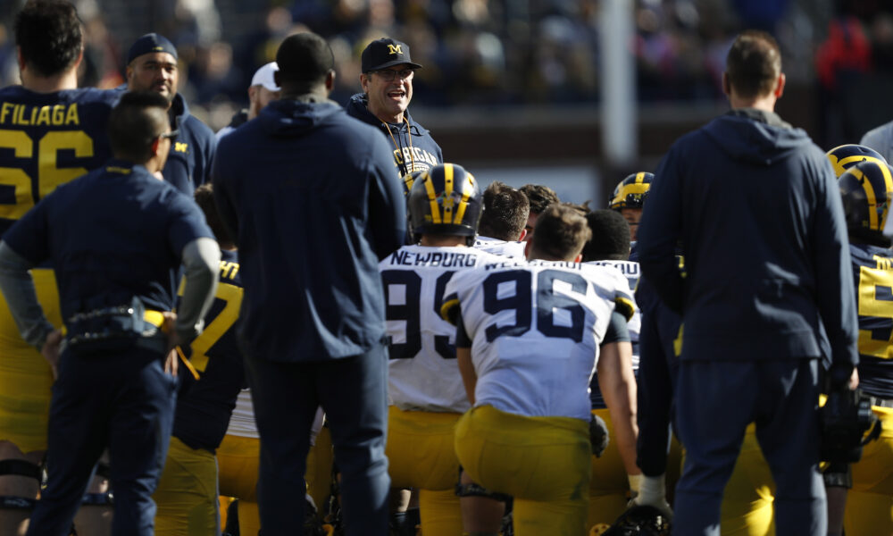 Jim Harbaugh, Michigan football, spring game