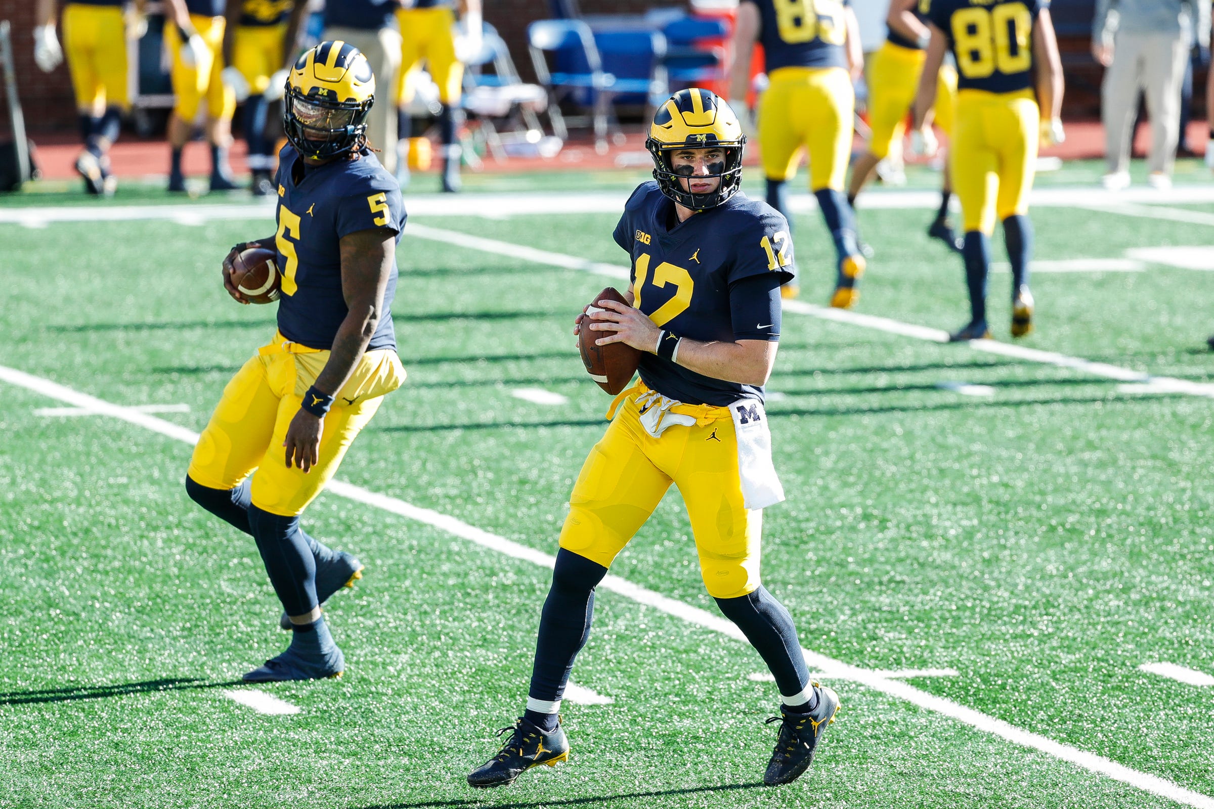 Michigan football, Joe Milton, Cade McNamara, JJ McCarthy