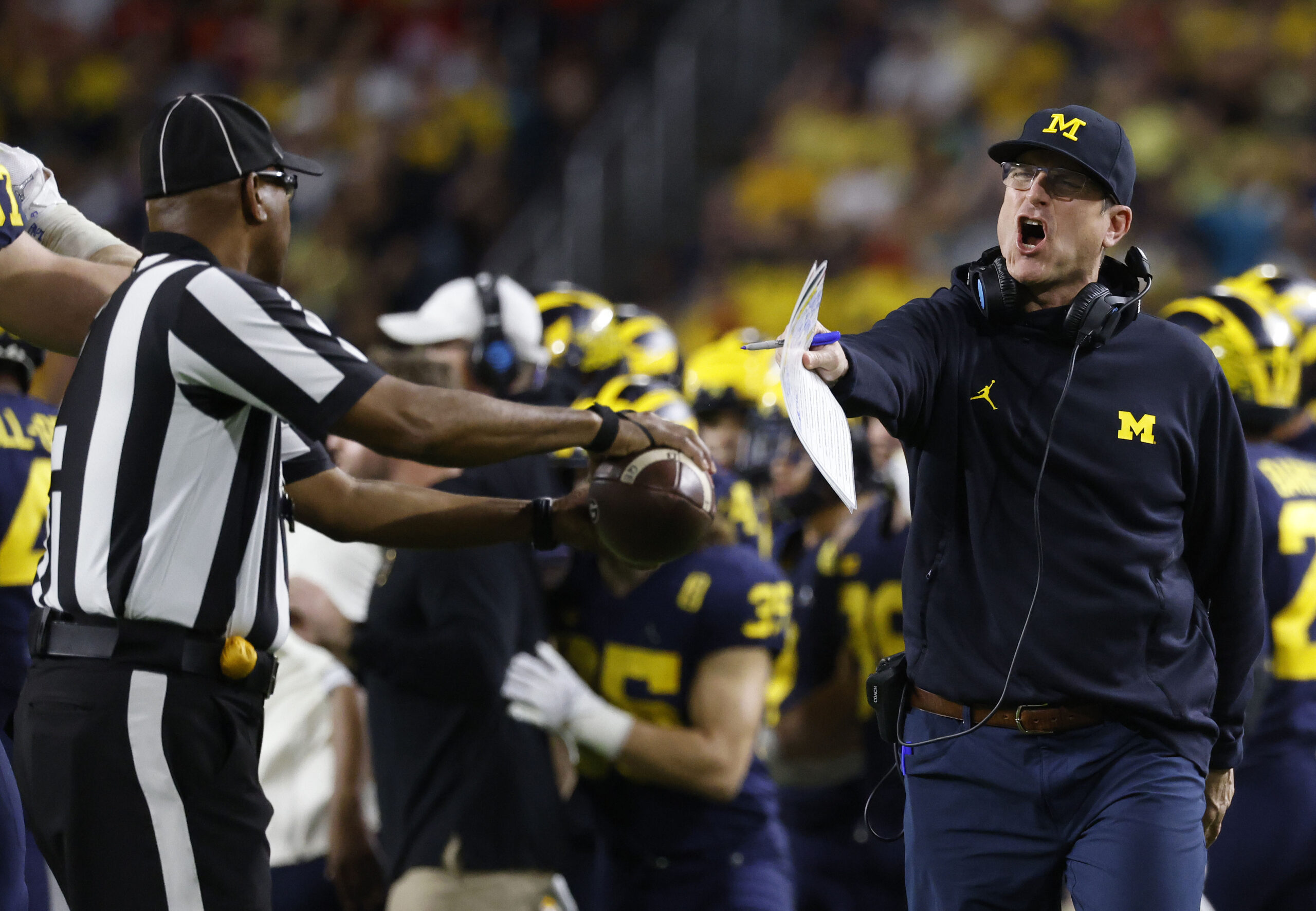 Jim Harbaugh, Michigan football, college football, national title