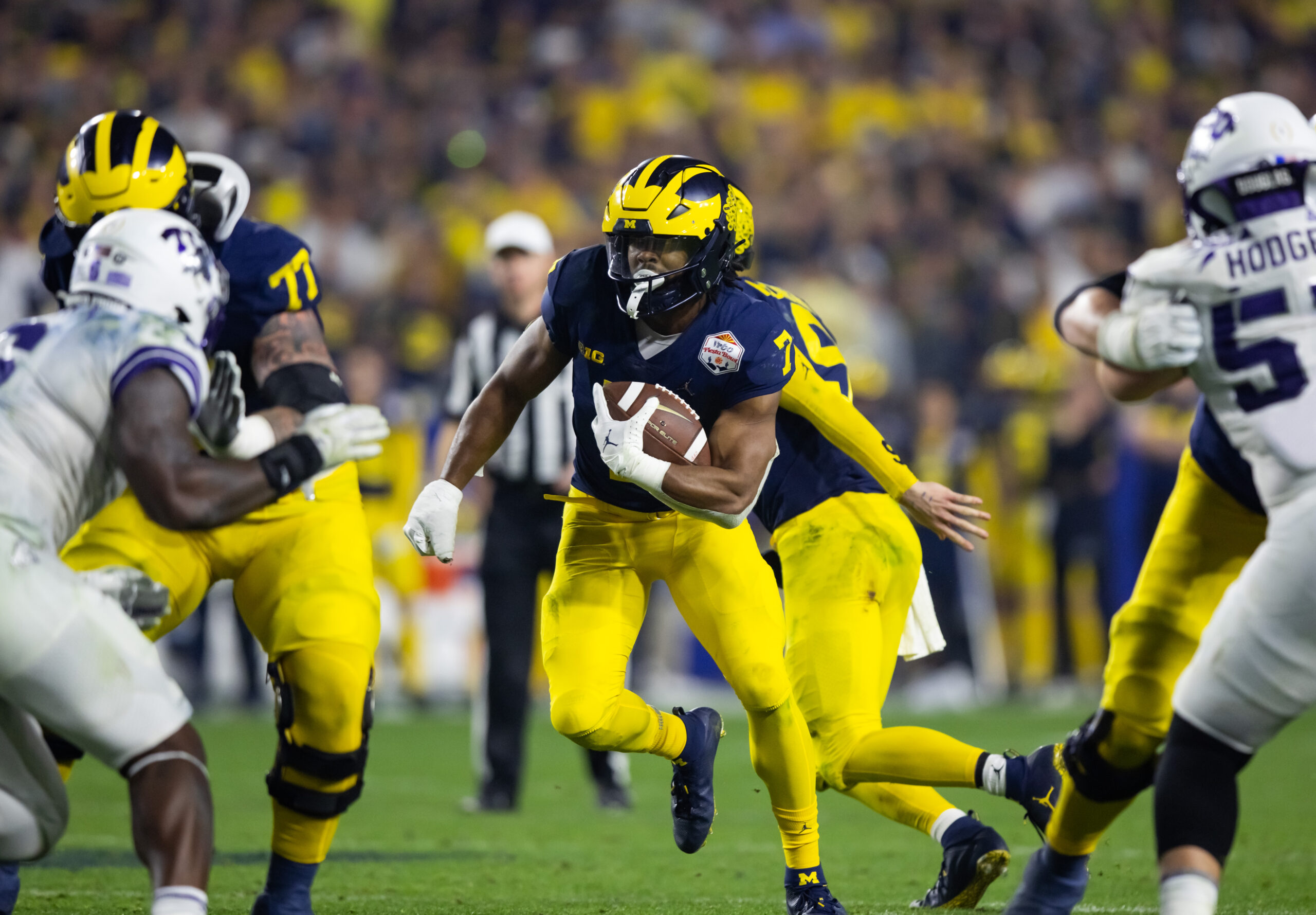 Michigan football, Donovan Edwards, Jim Harbaugh