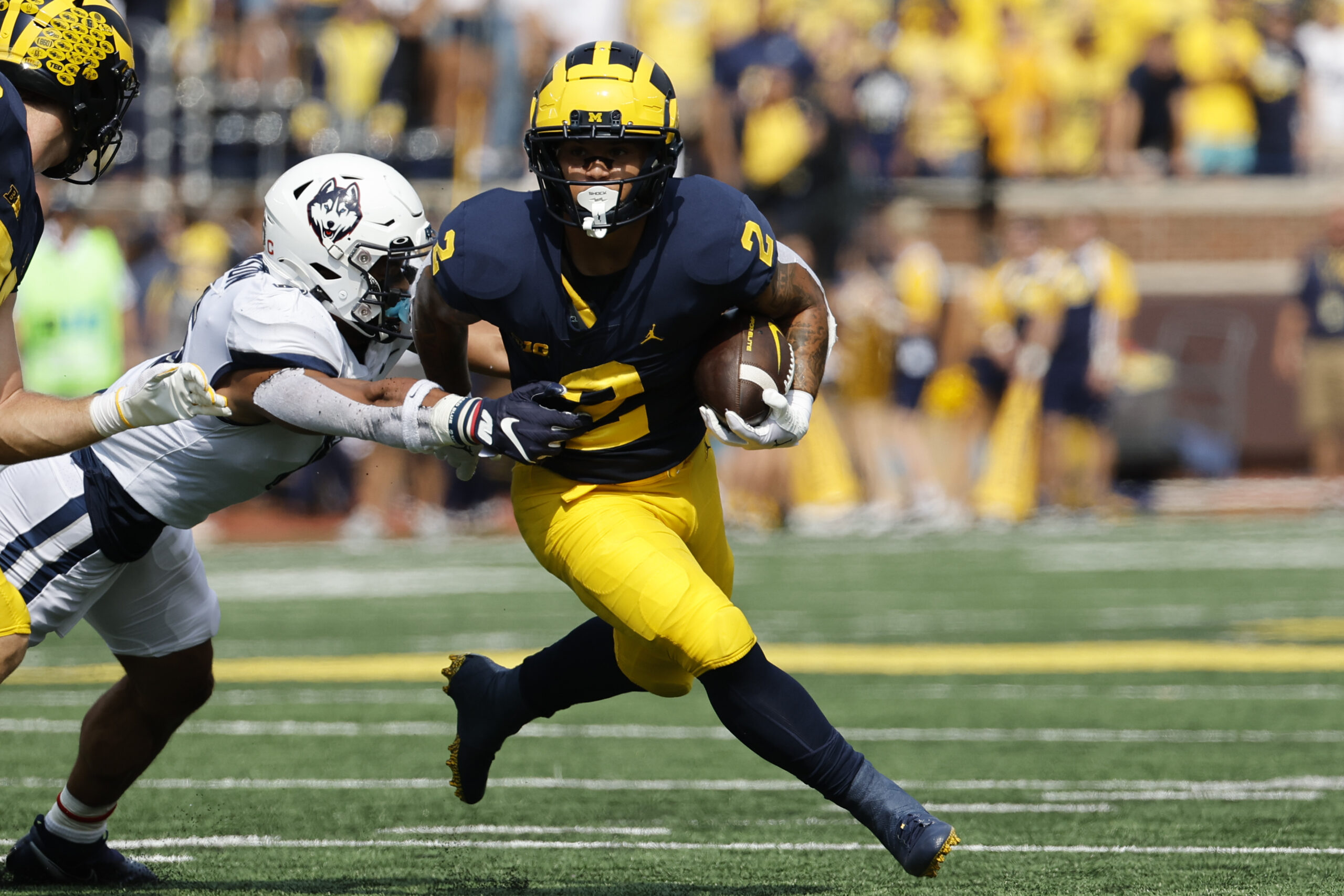 Blake Corum poised to break Harbaugh era Michigan record