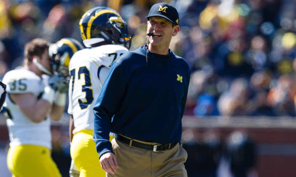 Michigan football trending for four-star, Justin Baker, class of 2025, four-star
