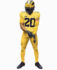 Michigan football uniform, 2023 seaosn
