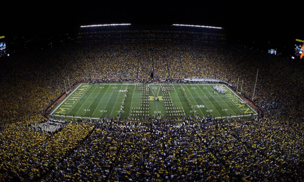 Michigan football stadium, the big house, 2023 season