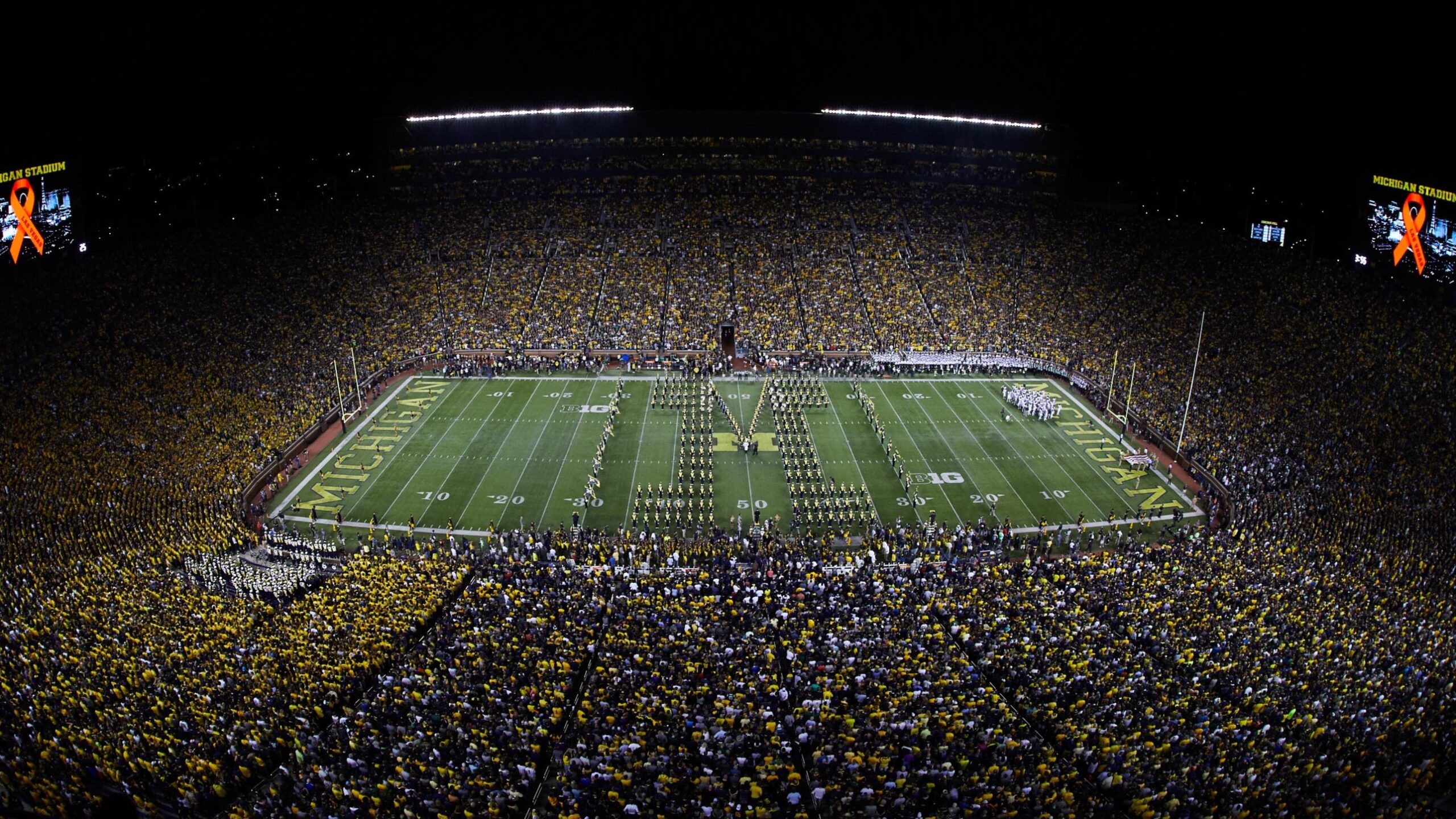 Michigan football stadium, the big house, 2023 season