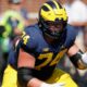 Michigan Wolverines football, offensive line, fall camp, position change, Reece Atteberry