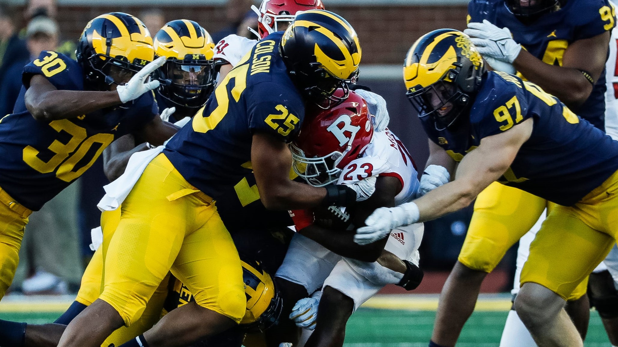 Michigan football, linebacker, injury update, Junior Colson