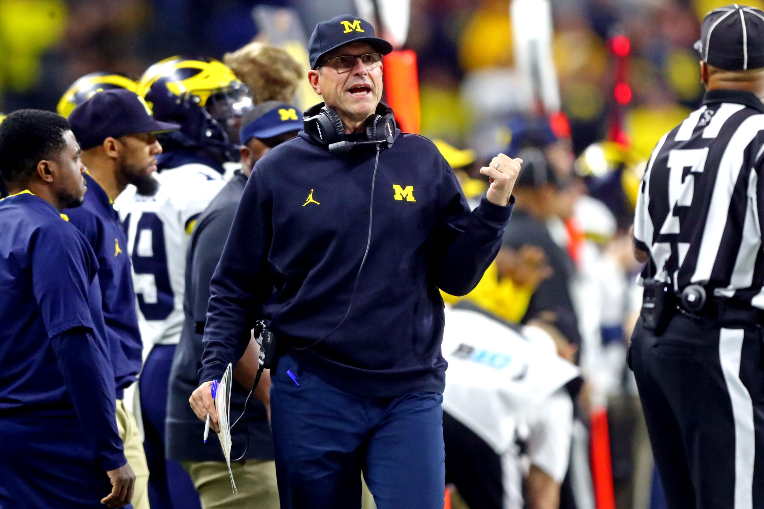 Michigan football, fall camp, Jim Harbaugh, coaching staff