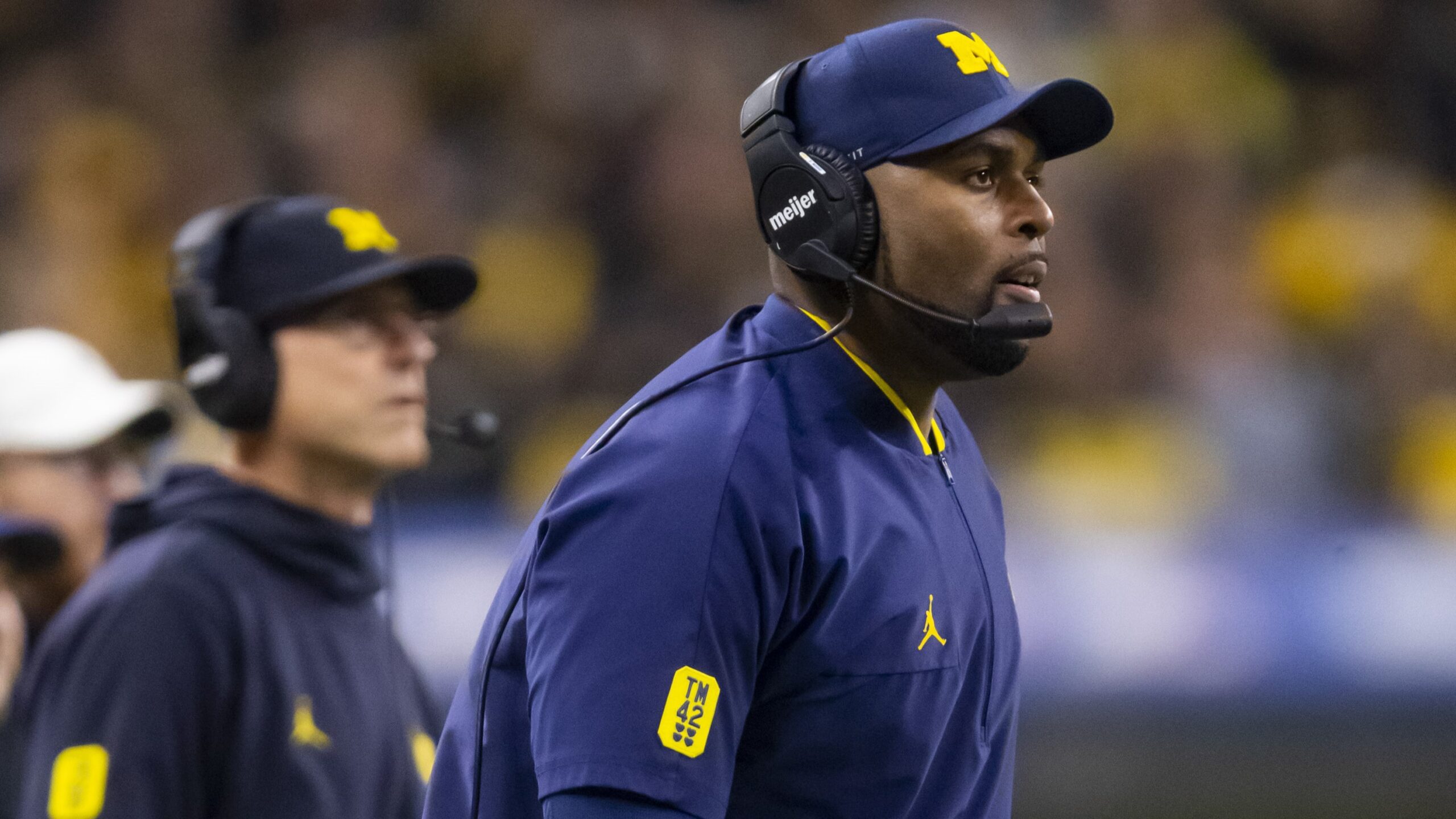 Michigan football, conference realignment, college football, Sherrone Moore, Jesse Minter