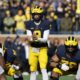 Michigan football roster, JJ McCarthy, fall camp, running back room, offensive line