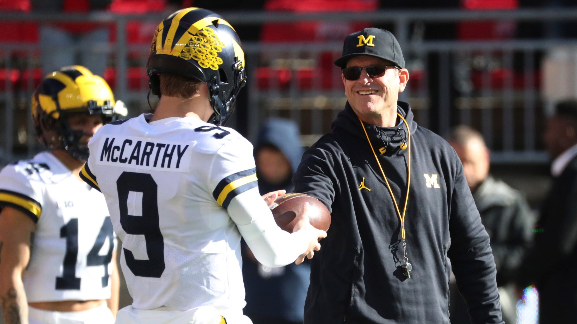 Desmond Howard comments Jim Harbaugh to Michigan rumors, but notes