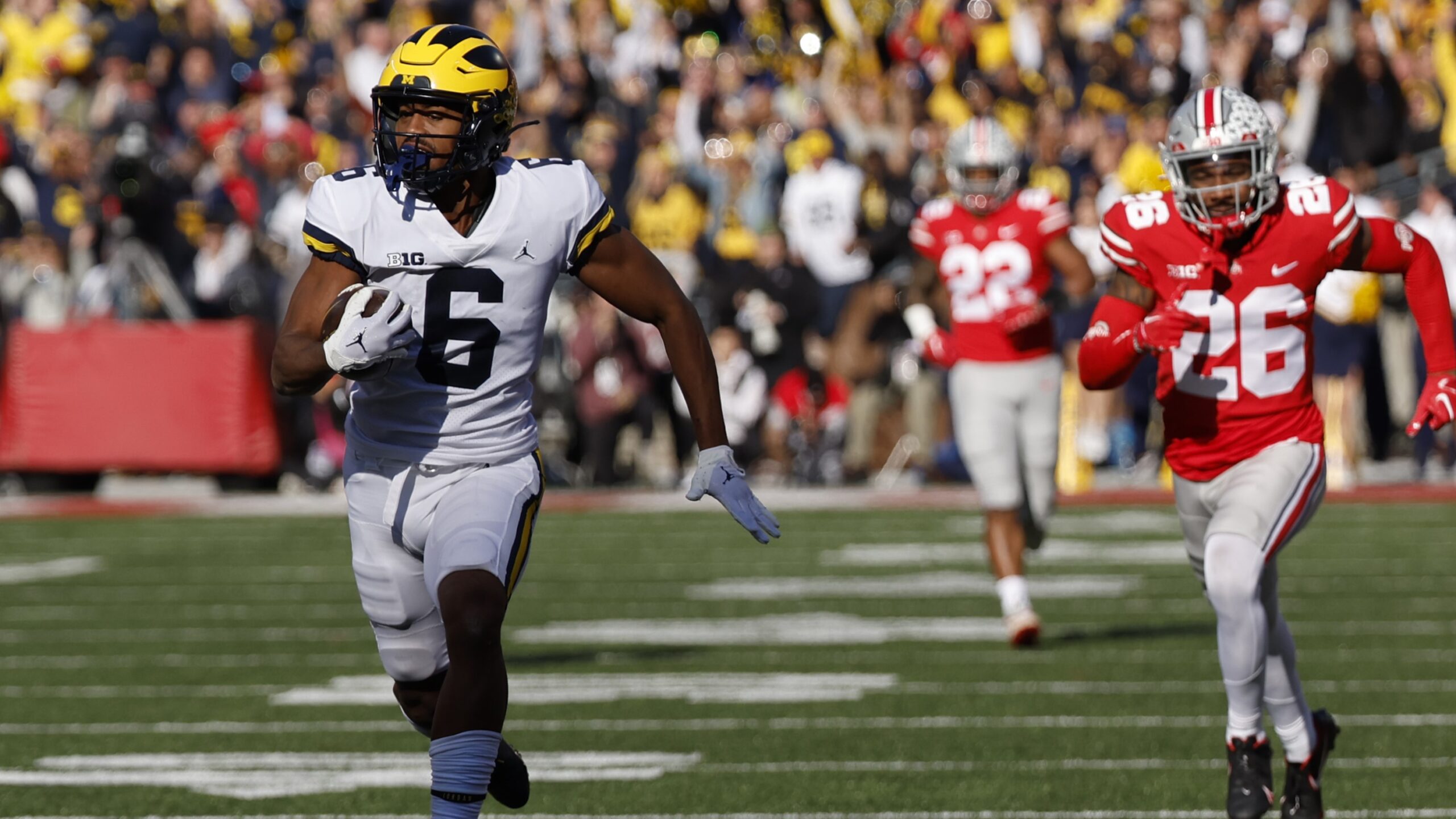 Michigan football wide receiver, Cornelius Johnson, Jeremiah Smith, Ohio State