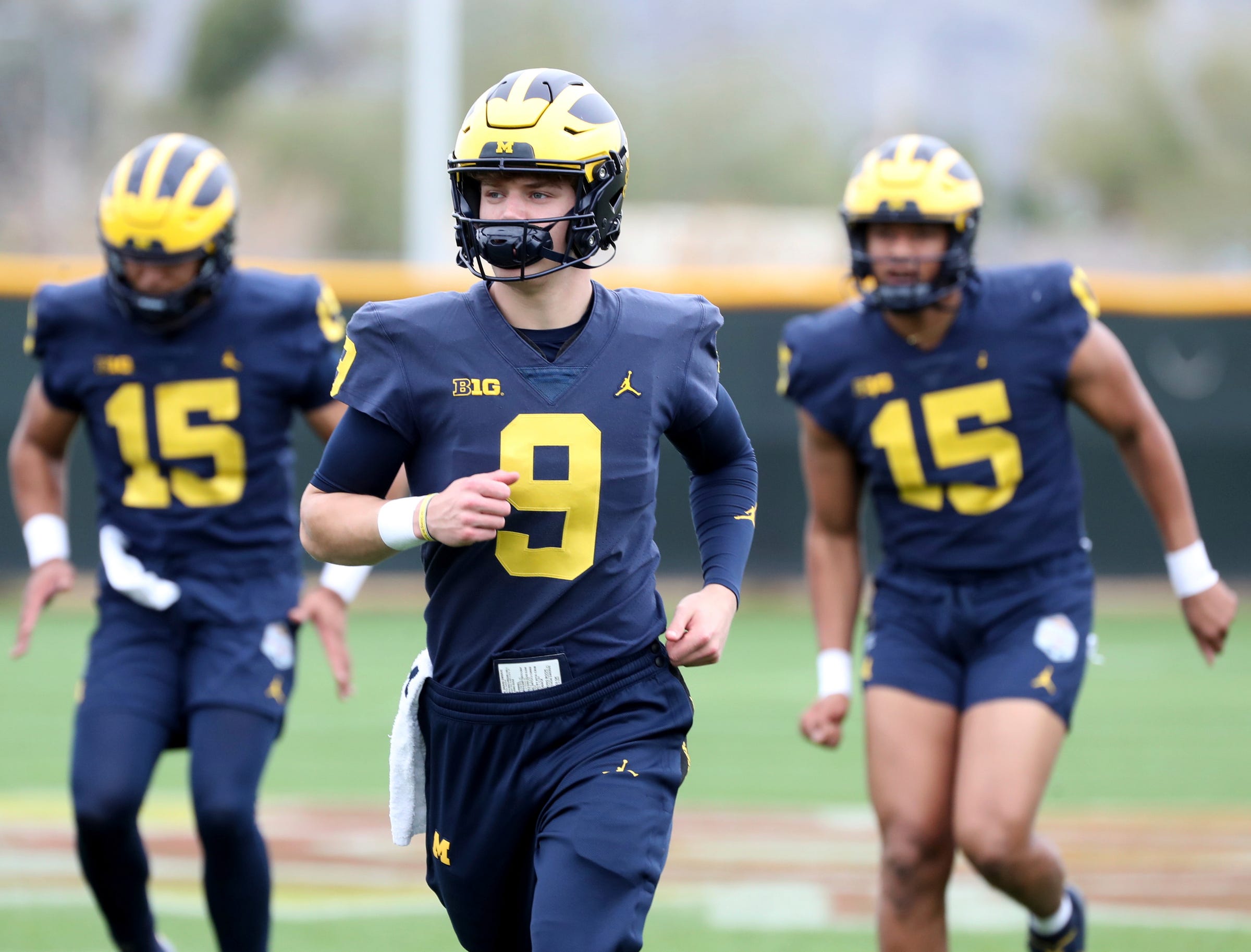 Michigan football, JJ McCarthy, Donovan Edwards, fall camp, Will Johnson