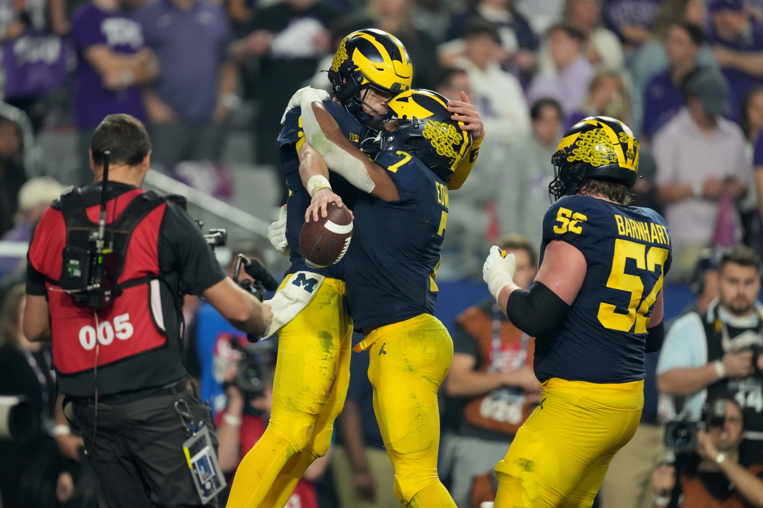 Michigan football, JJ McCarthy, College Football Playoff, national title