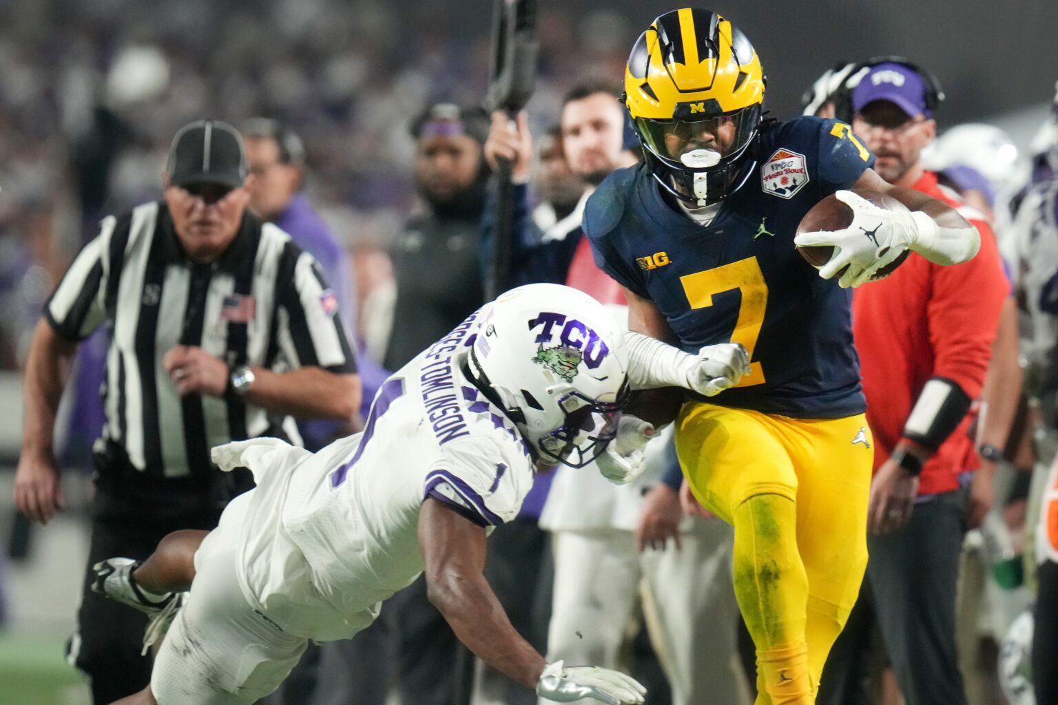 Michigan football running back makes BOLD statement