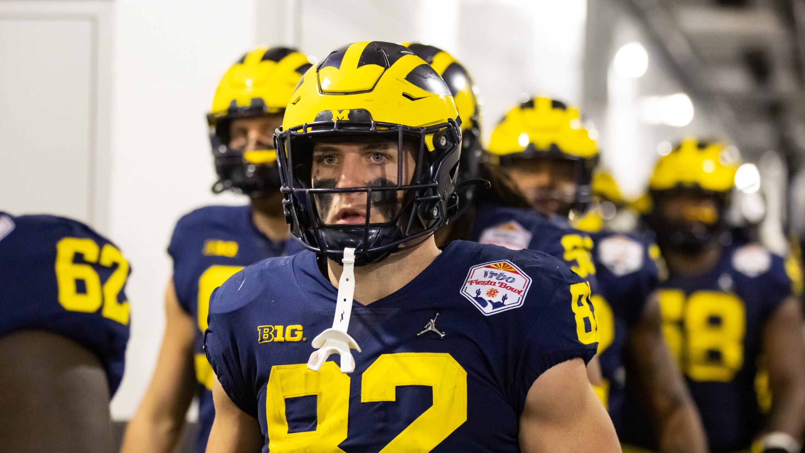 Michigan football tight ends Max Bredeson new role