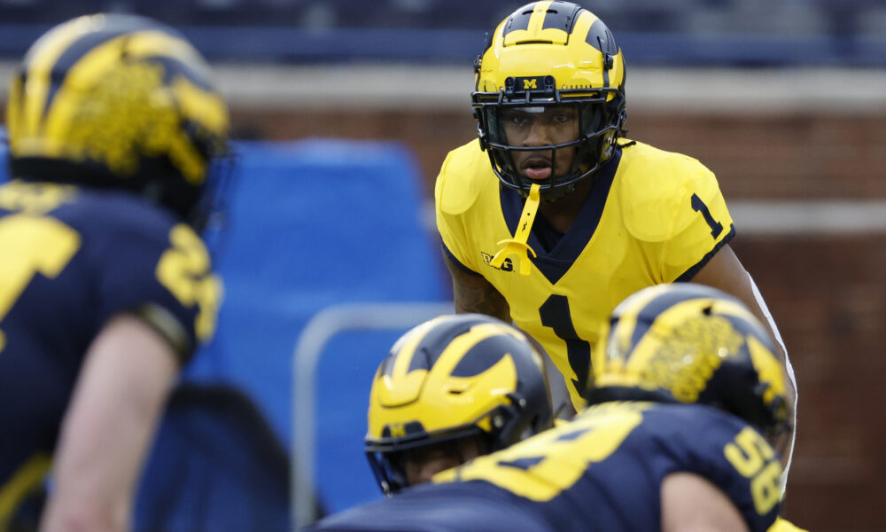 Michigan football, fall camp, Amorion Walker, Ja'Den McBurrows