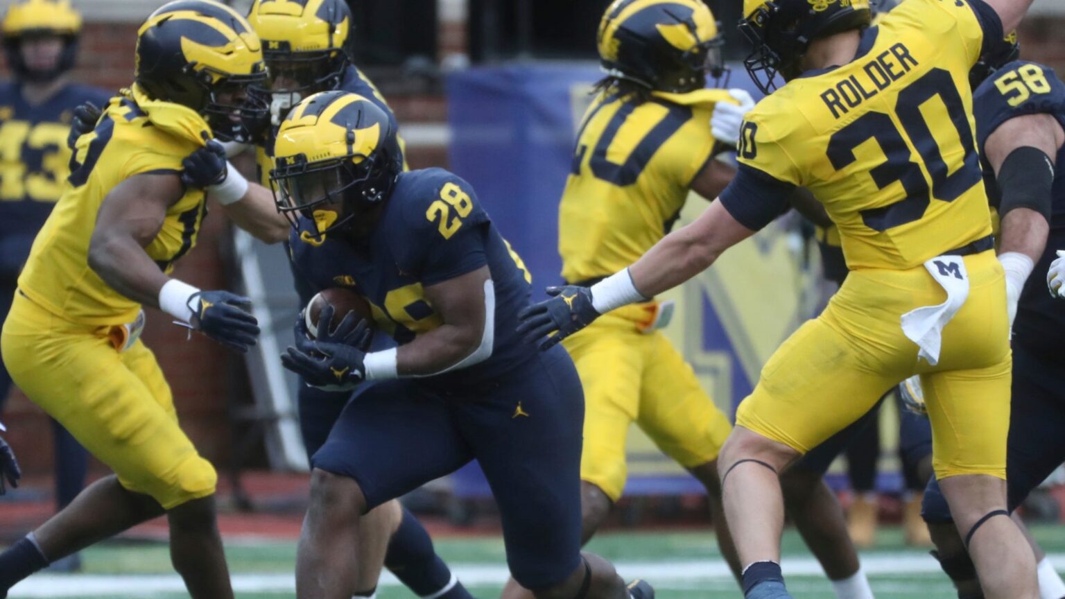 Michigan football captain identifies a future star Blue By