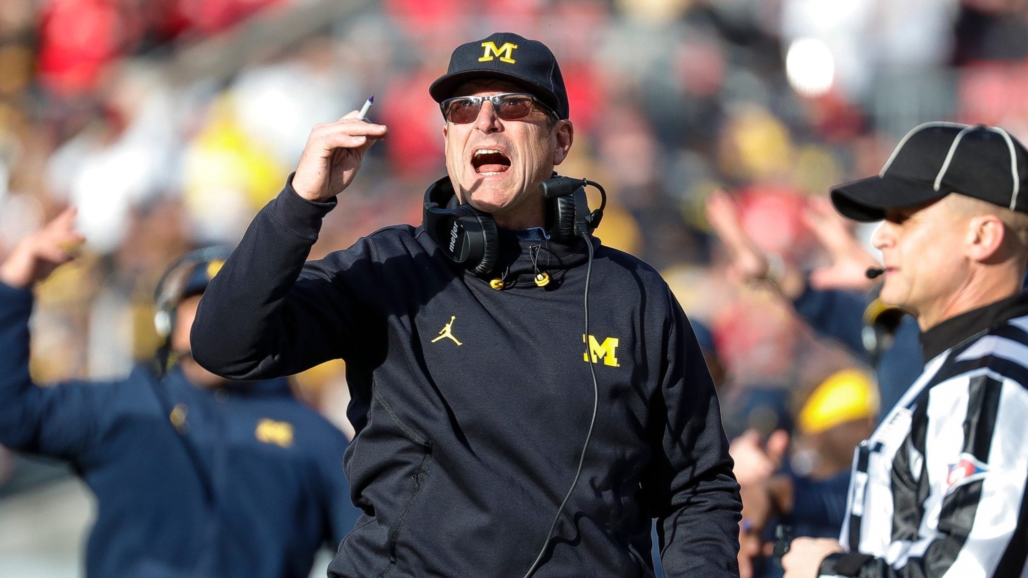 Michigan football, Jim Harbaugh, NCAA