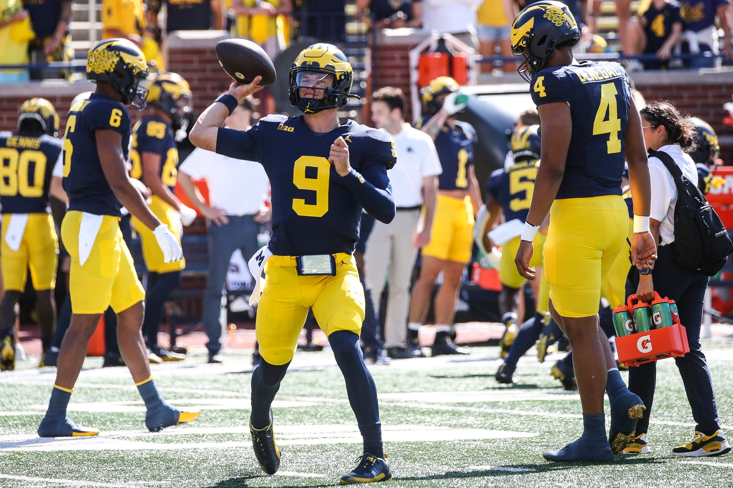 Michigan football offense, JJ McCarthy, Blake Corum