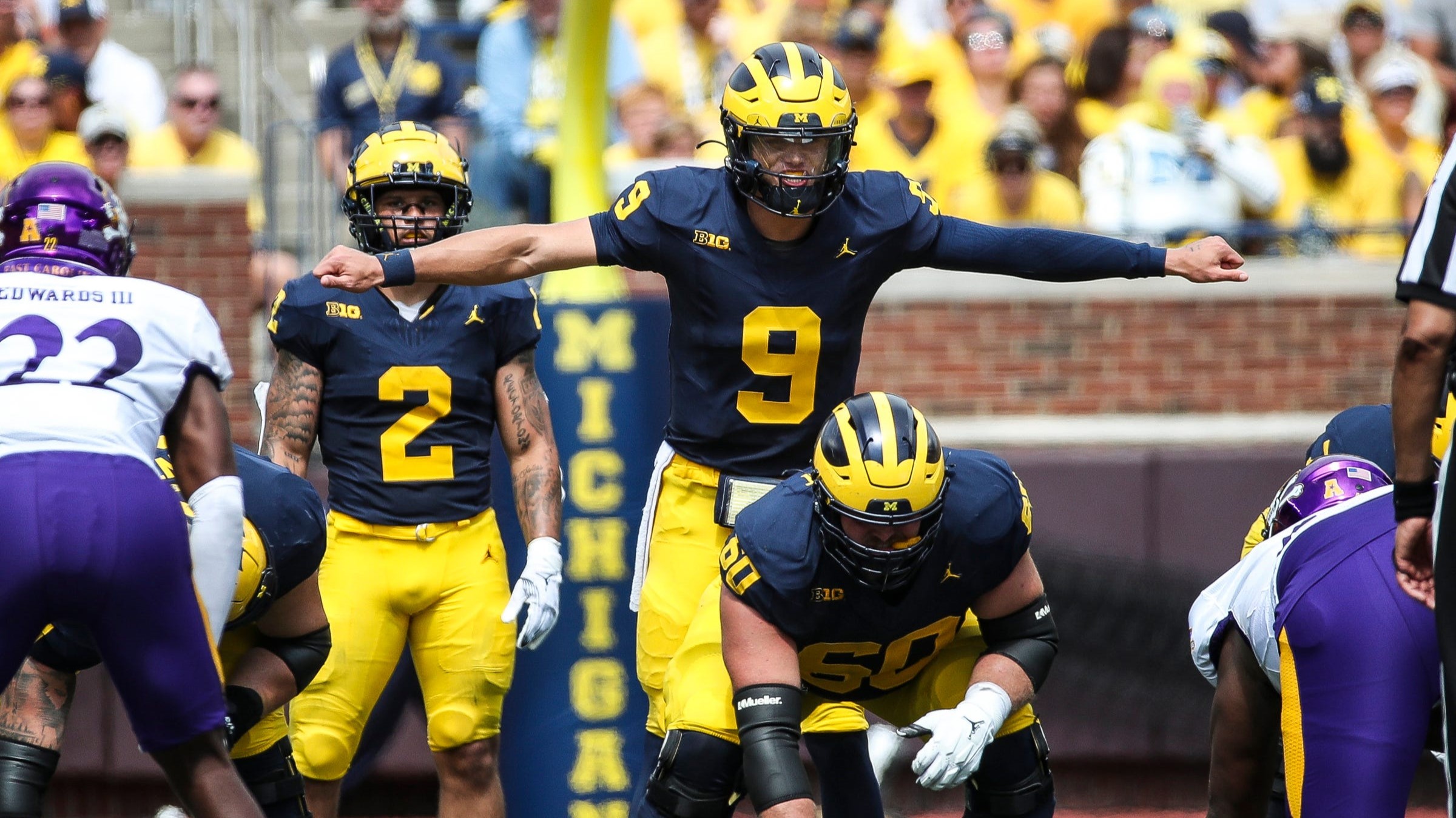 Michigan football QB, JJ McCarthy, Jesse Minter