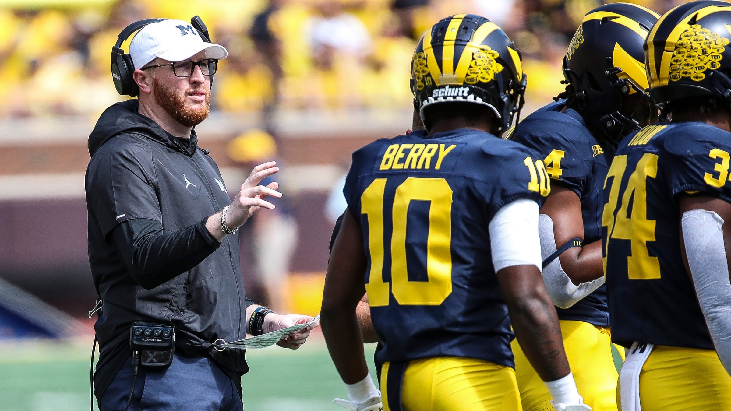 Michigan football, injury, Jay Harbaugh, Rod Moore, Makari Paige, Will Johnson