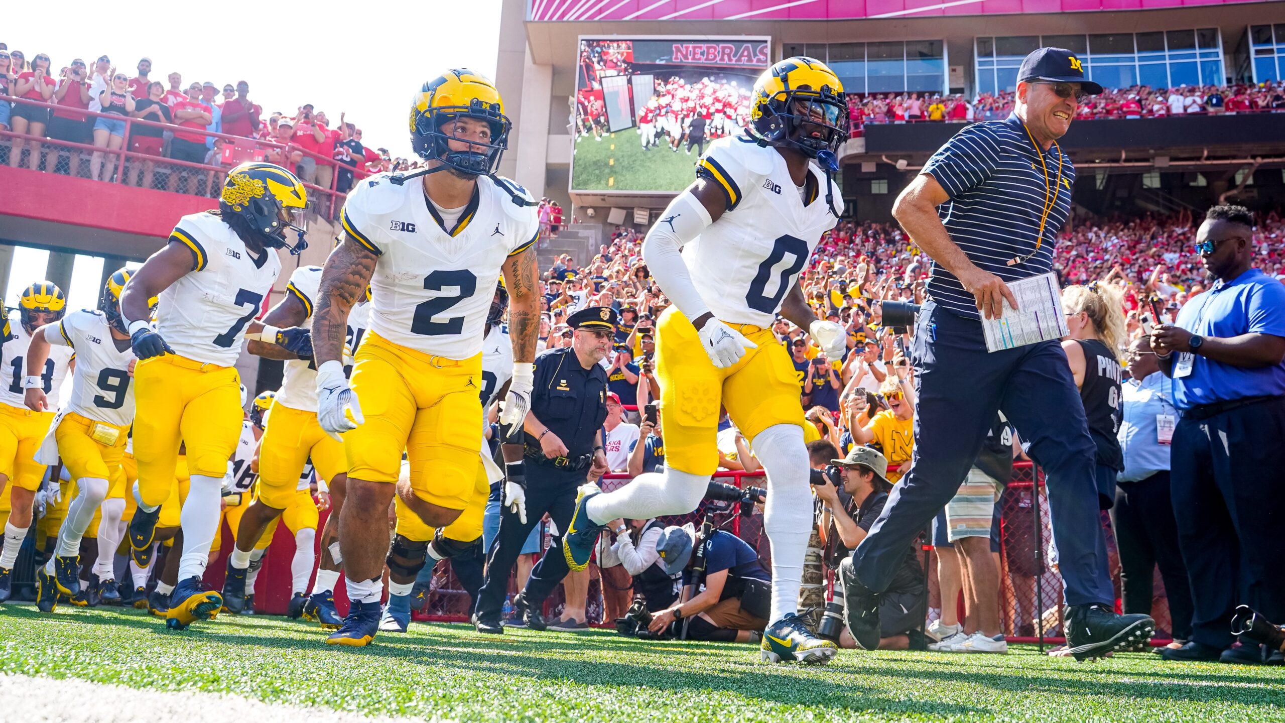 Michigan football, Joel Klatt, Jim Harbaugh, Nebraska, JJ McCarthy