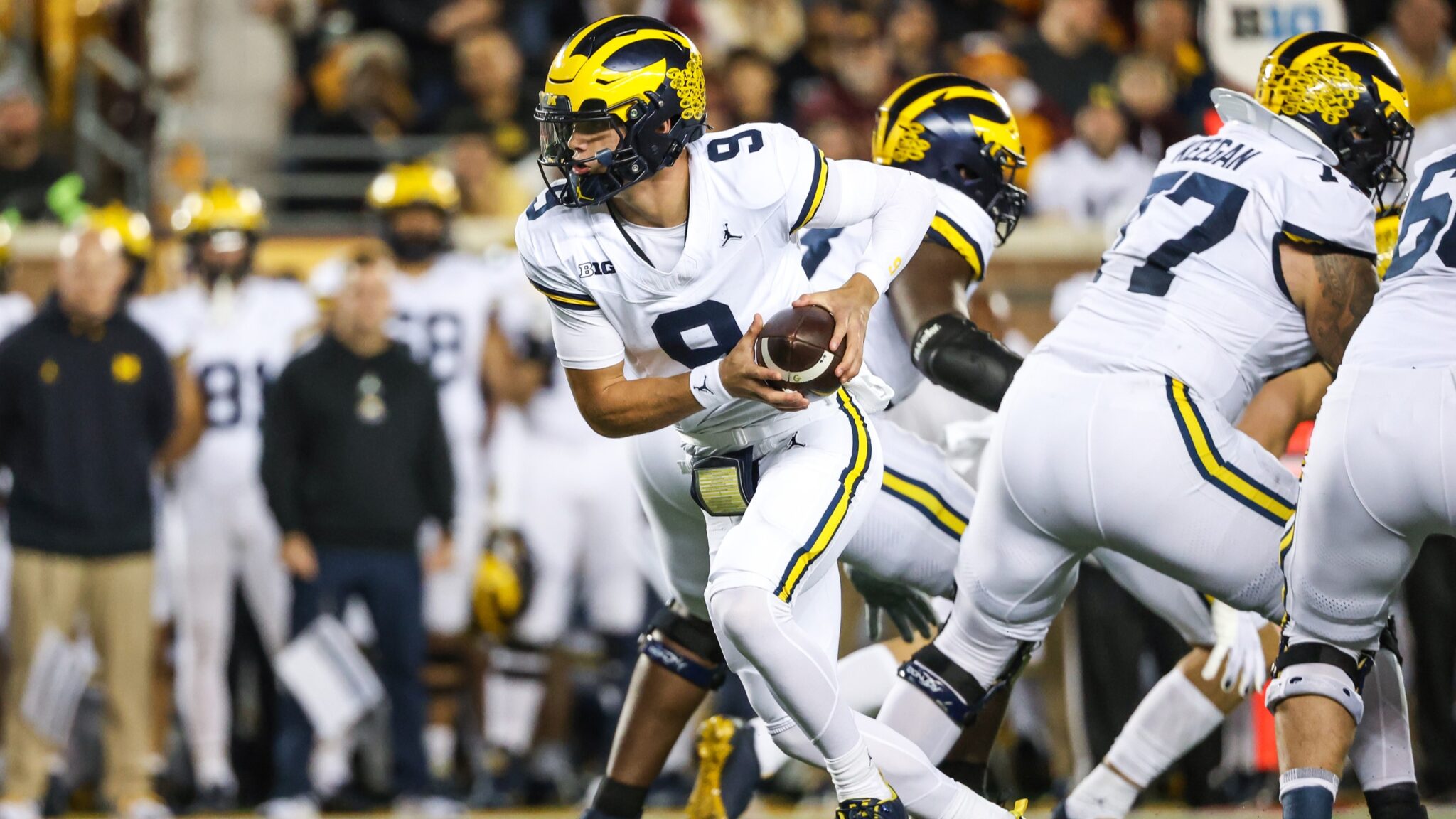 Michigan football quarterback explains unique approach - Blue By Ninety