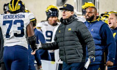 Michigan football, sign stealing scandal, Jim Harbaugh Connor Stalions, social media
