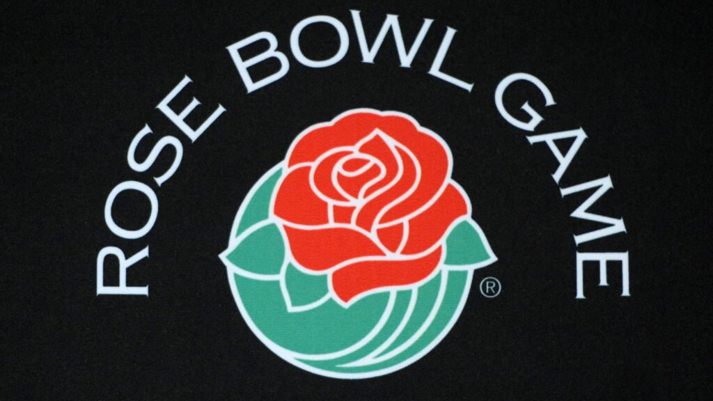 Rose Bowl between Michigan football and Alabama