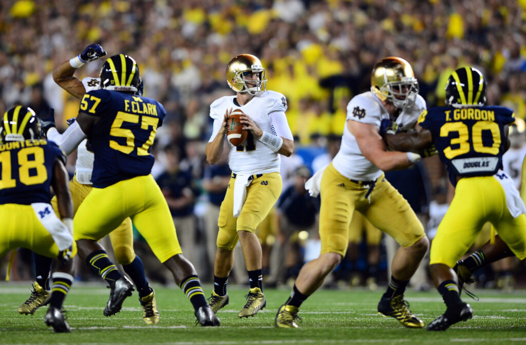 Michigan football will face ex-Notre Dame QB Tommy Rees, who is a coach with Alabama now