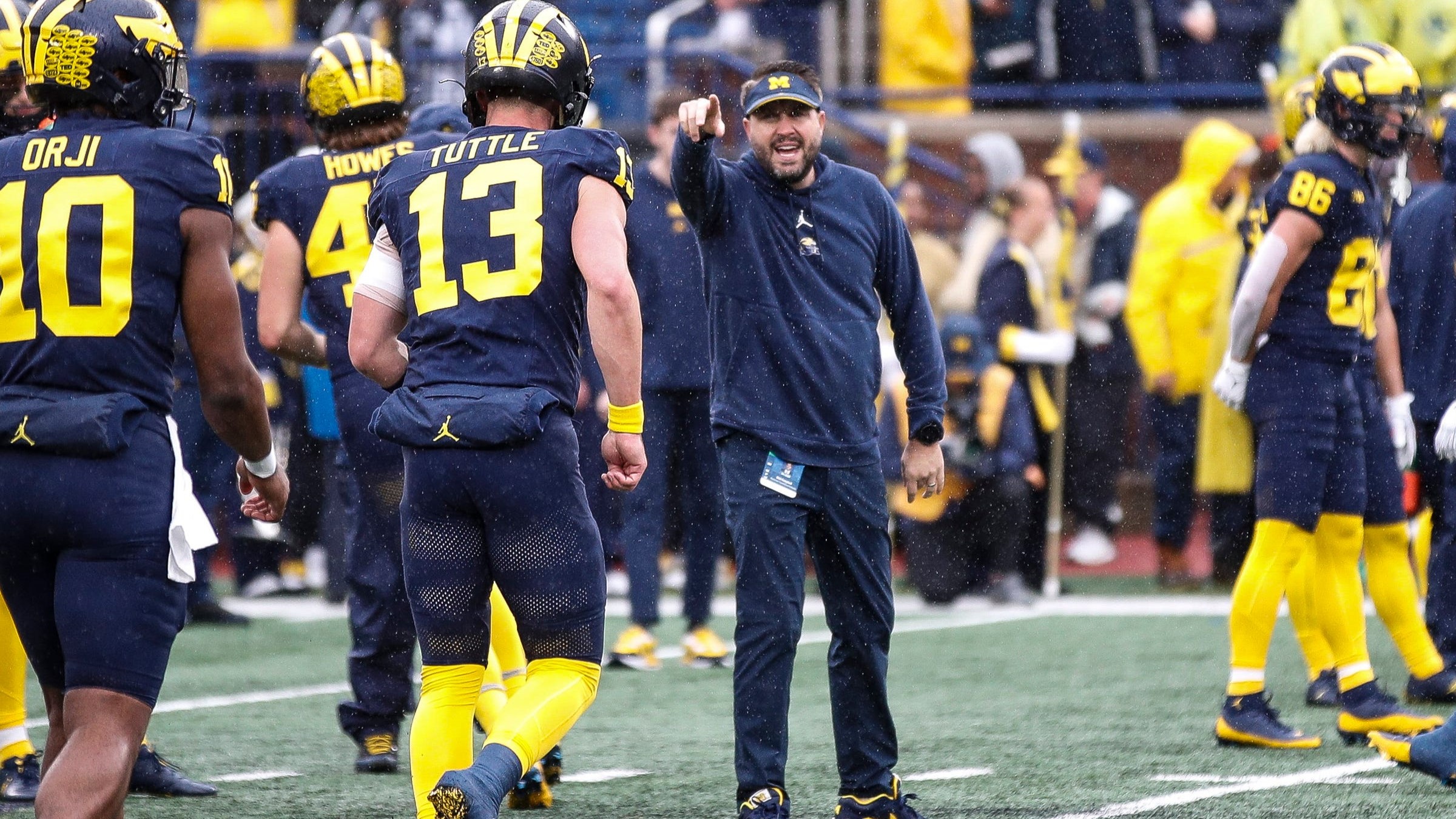 Michigan football, offensive coordinator, Sherrone Moore, Kirk Campbell