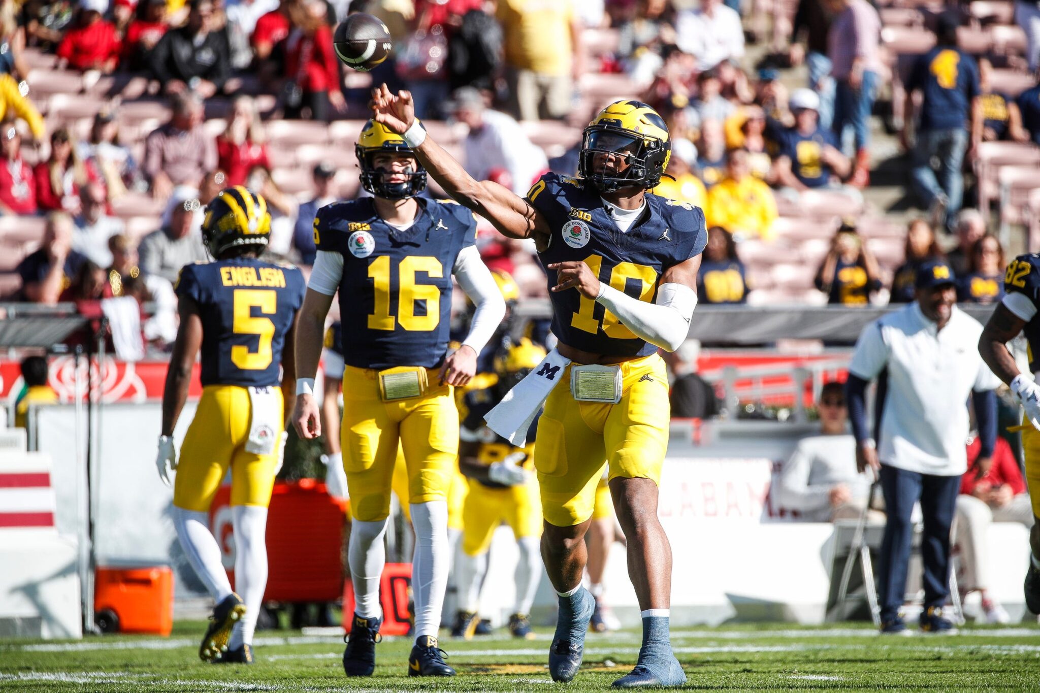 Michigan Football Quarterback Alex Orji Trending Upwards