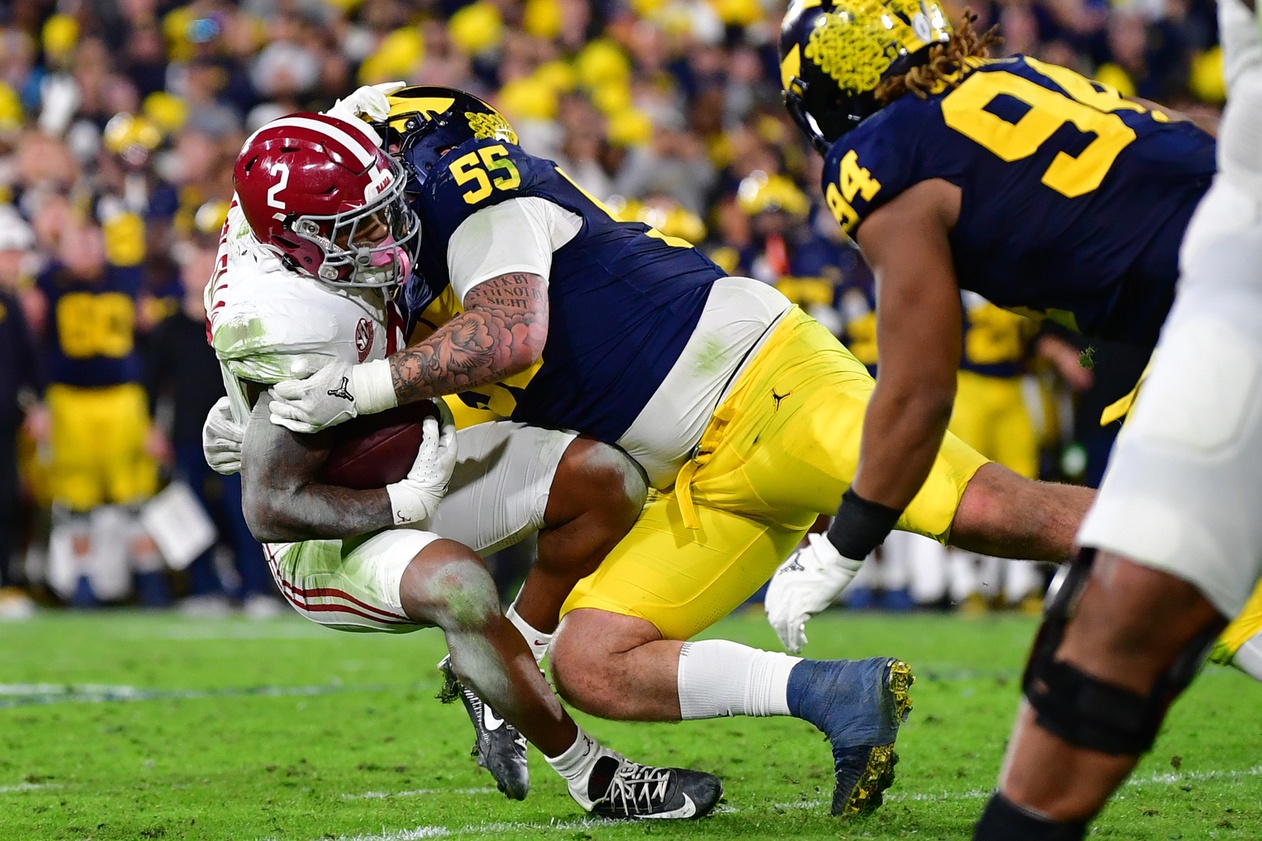 Michigan football tackles ranked among top 5 in college football