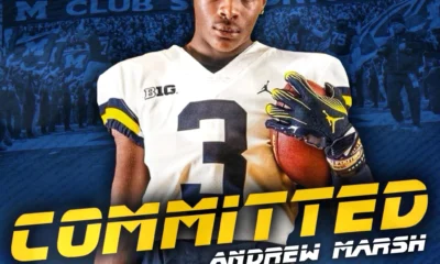 Andrew Marsh committed to Michigan football