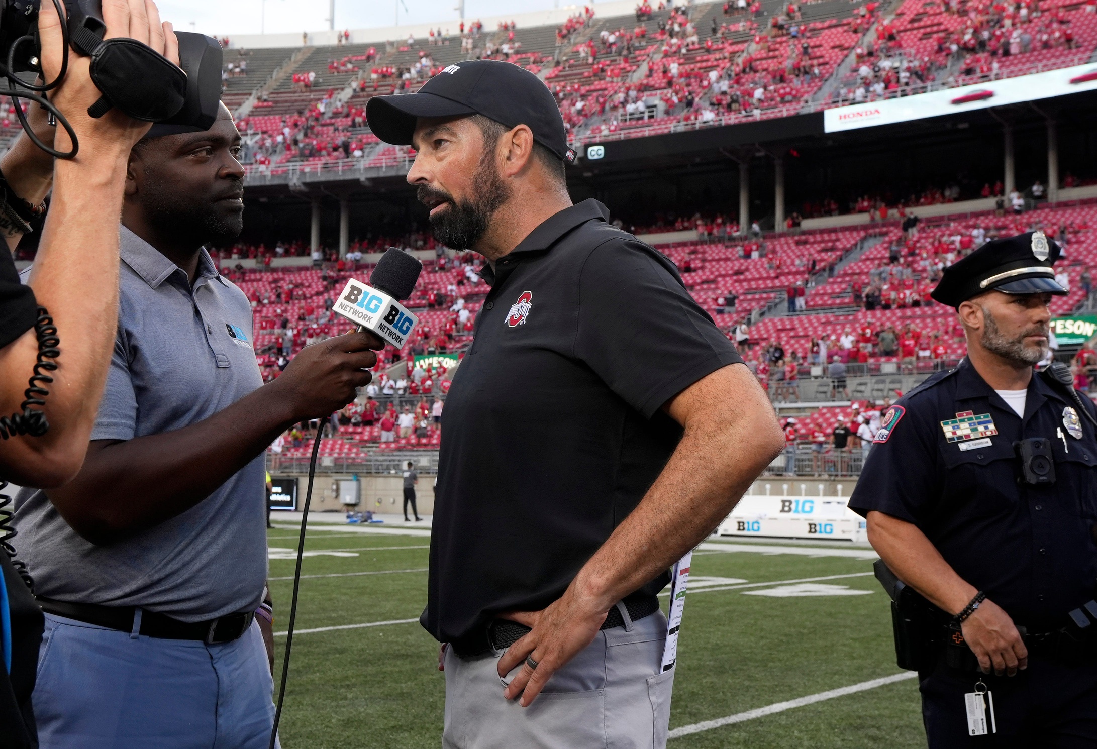 ryan day discussing connor stalions