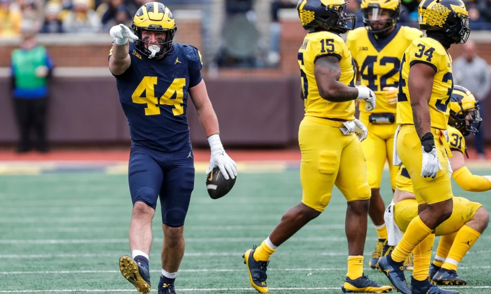 max bredeson powers michigan football forward