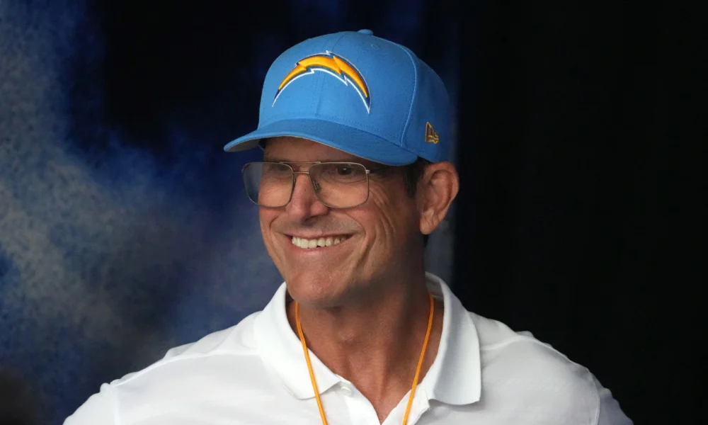 Jim Harbaugh chargers