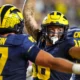 colston loveland scores a touchdown for michigan football