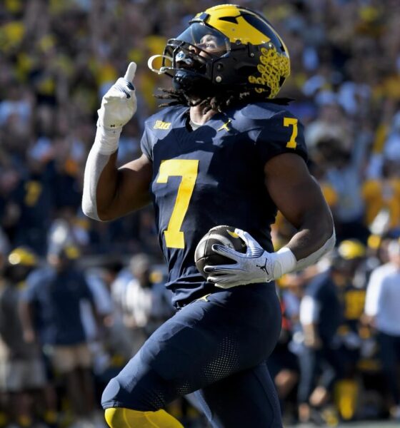 Donovan Edwards at the Big House