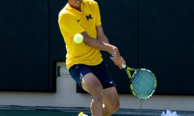 Patorn Hanchaikul in the NCAA Tournament matchup against Cornell