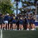 Michigan Women's Lacrosse squad huddled for one last time this season