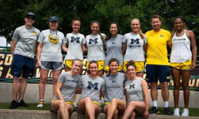 Michigan Women's Tennis squad after their historic season
