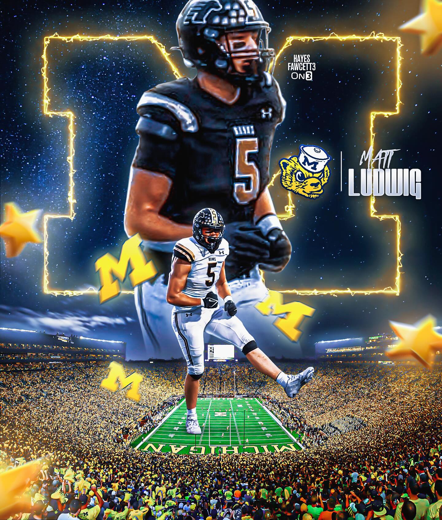 4-Star TE recruit Matt Ludwig commits to Michigan photo edit