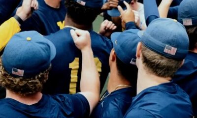Michigan Baseball squad preparing during the Big Ten tournament