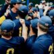 Michigan Baseball squad preparing during the Big Ten tournament