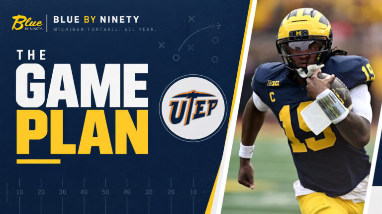 The Game Plan: Michigan vs UTEP